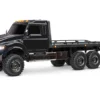 Traxxas 88086-4 - TRX-6 Ultimate RC Hauler 1/10 Scale 6X6 Electric Flatbed Truck Black -RC TRUCKS Outlet Shop 88086 4 TRX 6 Flatbed Hauler 3qtr Front Low