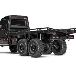 Traxxas 88086-4 - TRX-6 Ultimate RC Hauler 1/10 Scale 6X6 Electric Flatbed Truck Black -RC TRUCKS Outlet Shop 88086 4 TRX 6 Flatbed Hauler 3qtr Rear