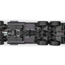 Traxxas 88086-4 - TRX-6 Ultimate RC Hauler 1/10 Scale 6X6 Electric Flatbed Truck Black -RC TRUCKS Outlet Shop 88086 4 TRX 6 Flatbed Hauler Chassis Bottom