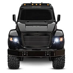 Traxxas 88086-4 - TRX-6 Ultimate RC Hauler 1/10 Scale 6X6 Electric Flatbed Truck Black -RC TRUCKS Outlet Shop 88086 4 TRX 6 Flatbed Hauler Front View