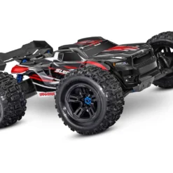 Traxxas Sledge 1/8 Scale 4WD Brushless Electric Monster Truck with TQi 2.4GHz Red