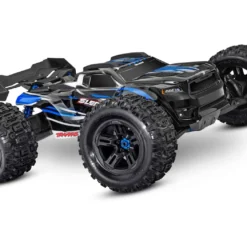 Traxxas Sledge 1/8 Scale 4WD Brushless Electric Monster Truck with TQi 2.4GHz Blue