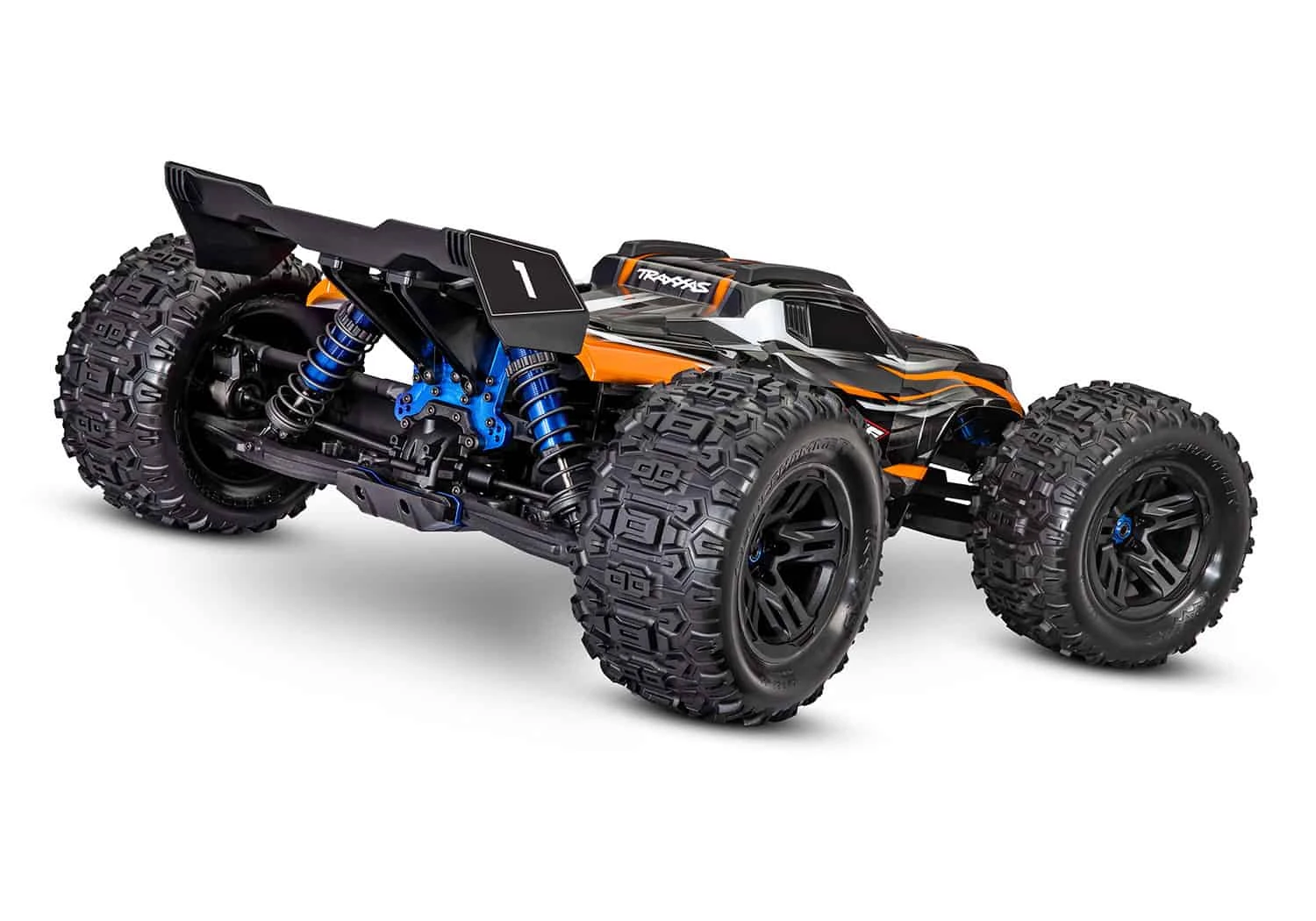 Traxxas Sledge 1/8 Scale 4WD Brushless Electric Monster Truck with TQi 2.4GHz Orange 5 Traxxas Sledge 1/8 Scale 4WD Brushless Electric Monster Truck with TQi 2.4GHz Orange - Image 3