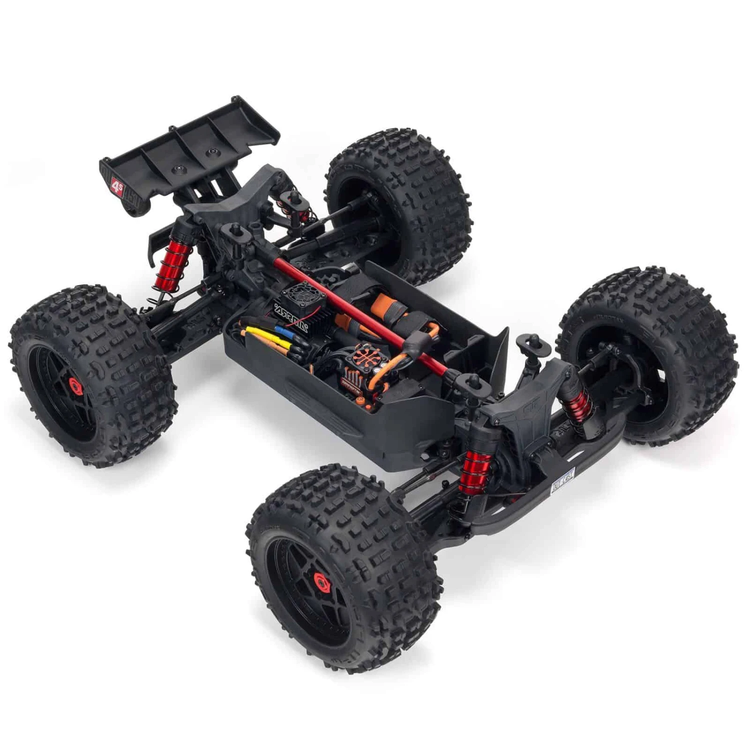 Arrma 1/10 Outcast 4X4 4S V2 BLX Stunt Truck RTR Blue 5 Arrma 1/10 Outcast 4X4 4S V2 BLX Stunt Truck RTR Blue - Image 3