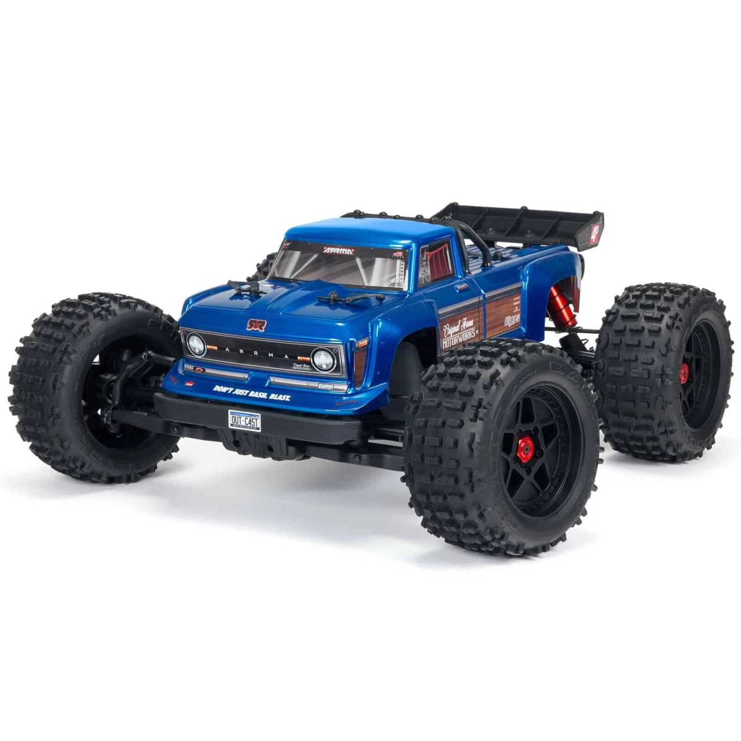 Arrma 1/10 Outcast 4X4 4S V2 BLX Stunt Truck RTR Blue 3 Arrma 1/10 Outcast 4X4 4S V2 BLX Stunt Truck RTR Blue