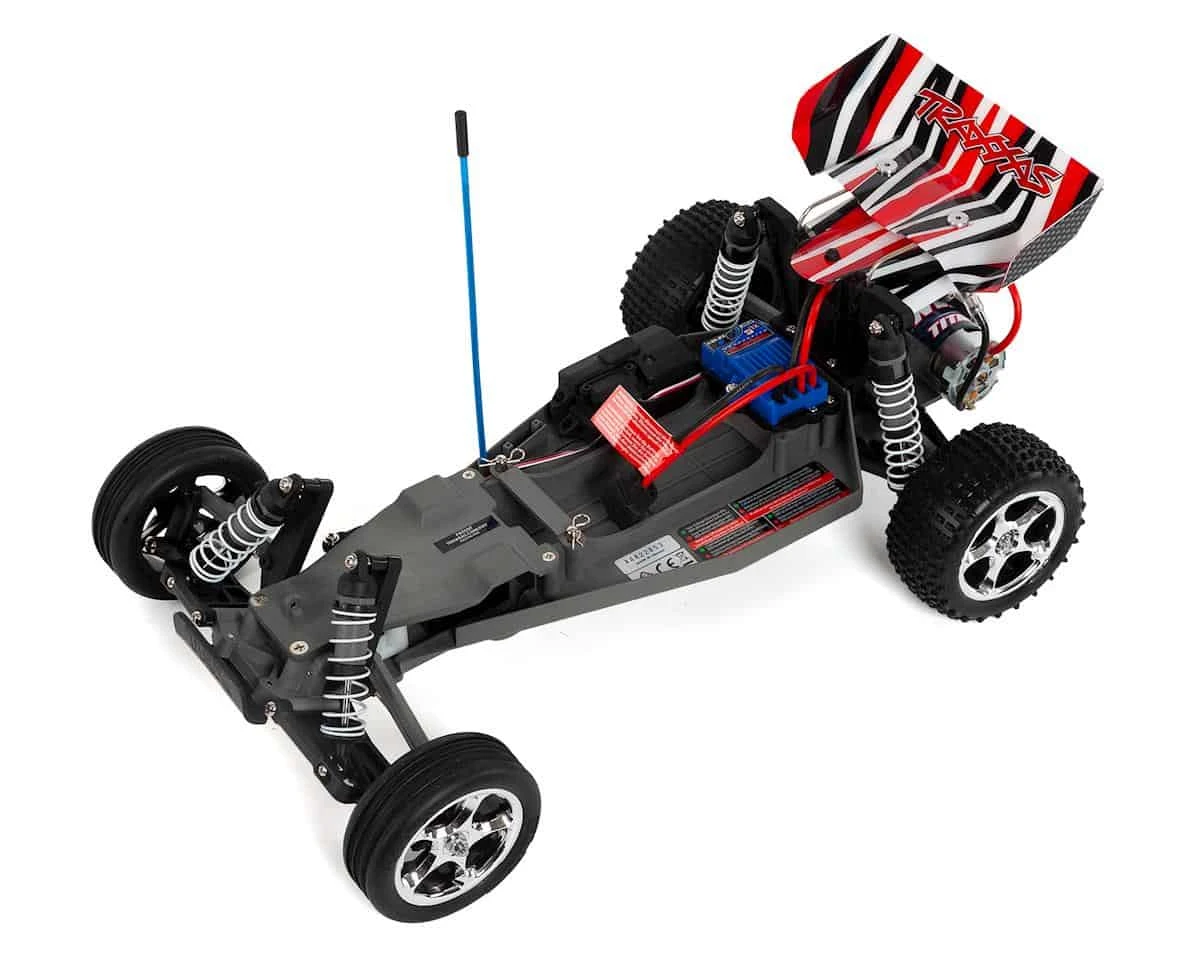Traxxas Bandit: 1/10 Scale Off-Road Buggy RTR Red 7 Traxxas Bandit: 1/10 Scale Off-Road Buggy RTR Red - Image 5