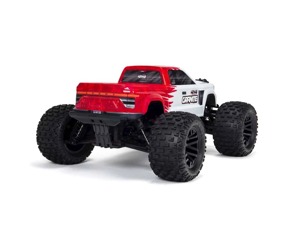 Arrma Granite 4X4 MEGA Brushed 1/10th 4wd MT Red 4 Arrma Granite 4X4 MEGA Brushed 1/10th 4wd MT Red - Image 2