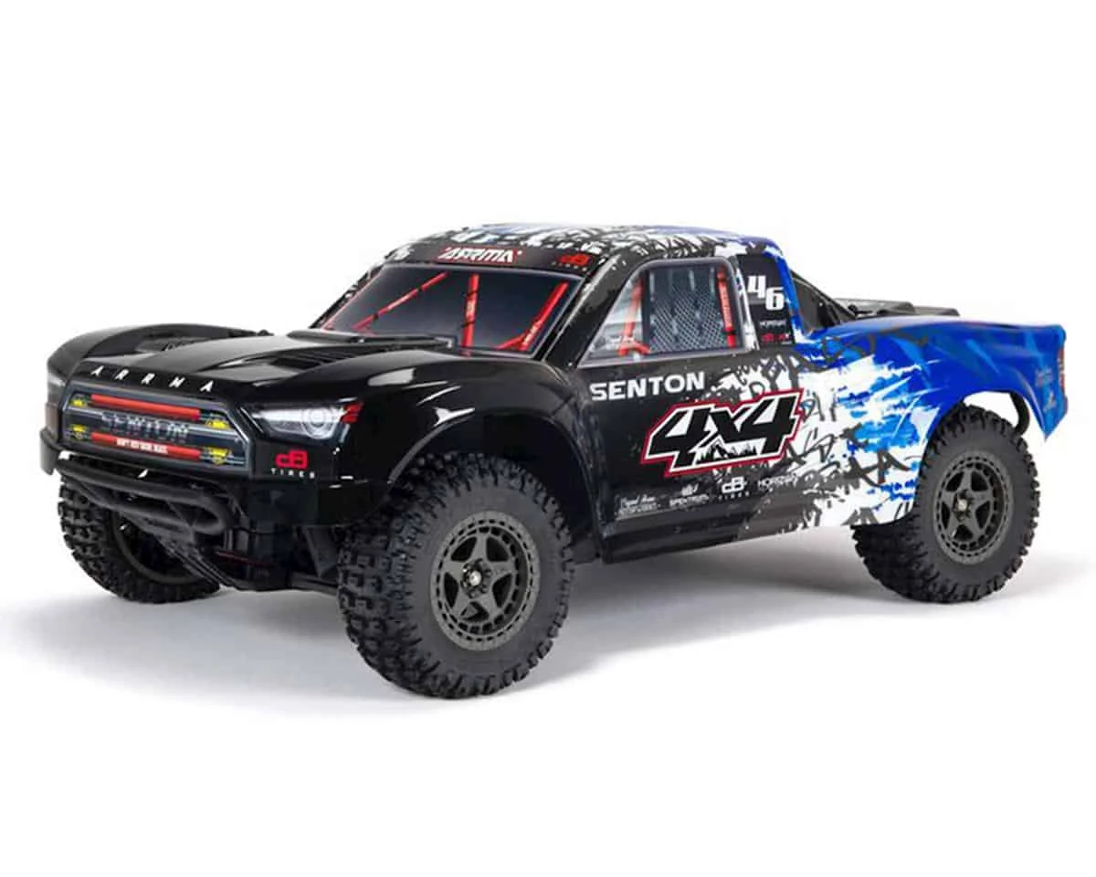 Arrma Senton 4X4 3S BLX Brushless 1/10th 4wd SC Blue 3 Arrma Senton 4X4 3S BLX Brushless 1/10th 4wd SC Blue