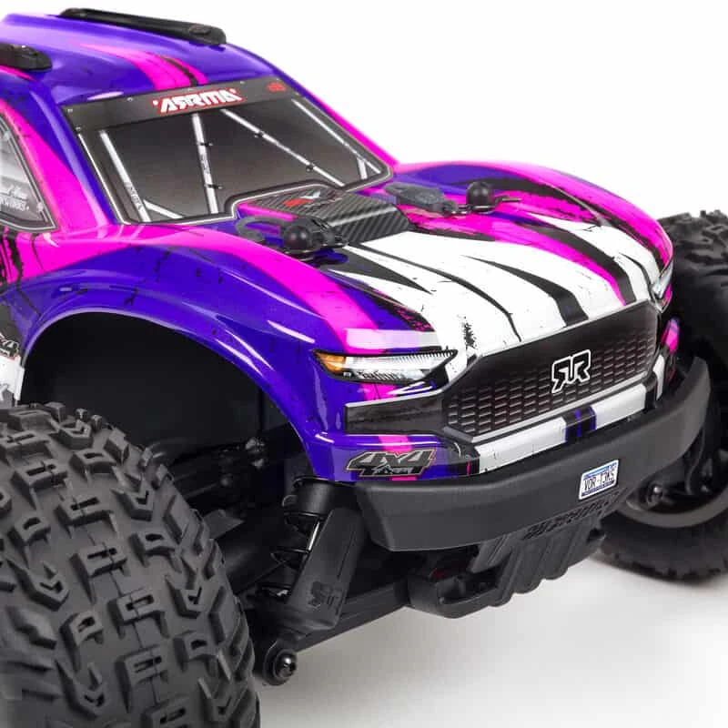 Arrma Vorteks 4X4 3S BLX 1/10th Stadium Truck Purple 4 Arrma Vorteks 4X4 3S BLX 1/10th Stadium Truck Purple - Image 2