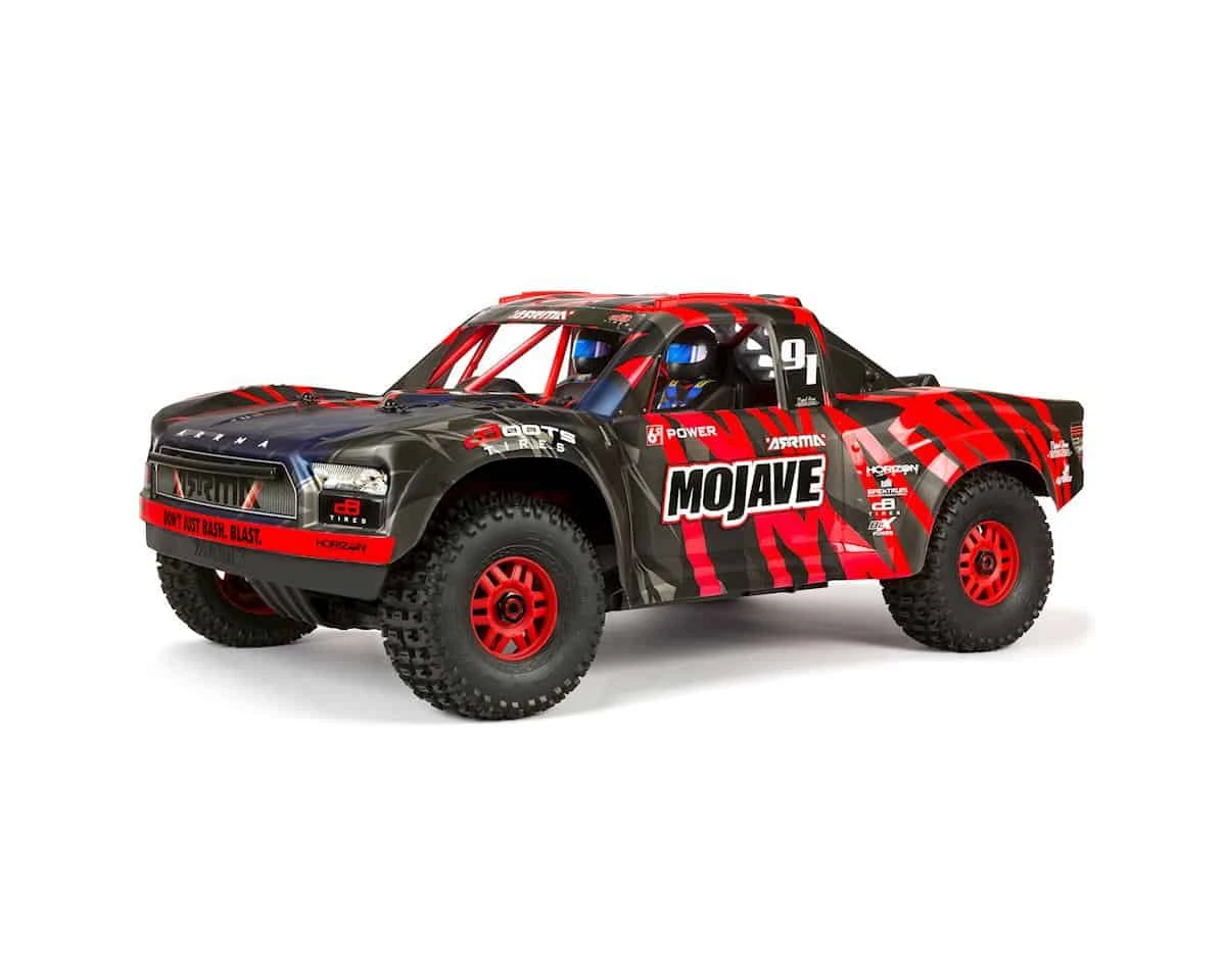 Arrma Mojave 6S 4WD BLX 1/7 Desert Truck RTR Red/Black 3 Arrma Mojave 6S 4WD BLX 1/7 Desert Truck RTR Red/Black