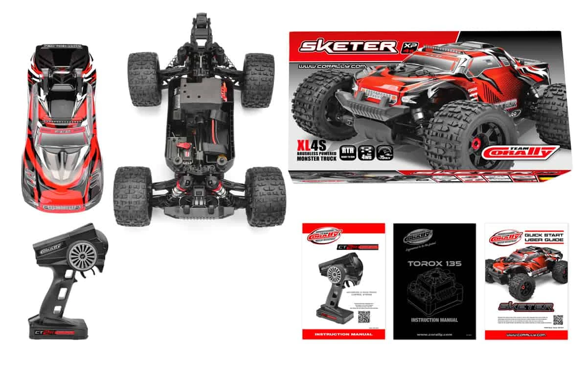Corally Sketer XP 1/10 4WD 4S Brushless RTR Monster Truck 9 Corally Sketer XP 1/10 4WD 4S Brushless RTR Monster Truck - Image 7