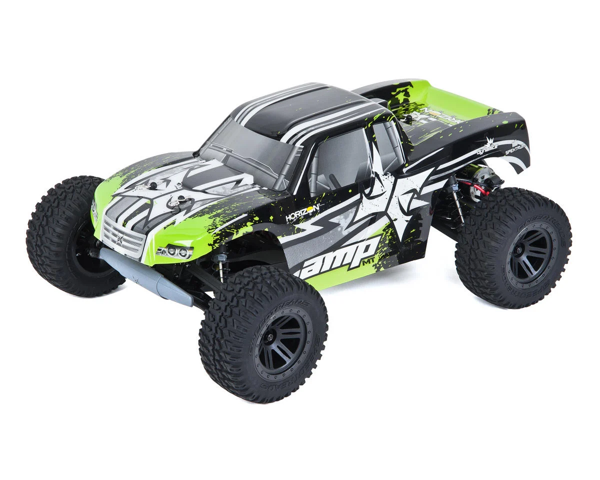 ECX AMP 1/10 RTR 2WD Monster Truck Black/Green 3 ECX AMP 1/10 RTR 2WD Monster Truck Black/Green