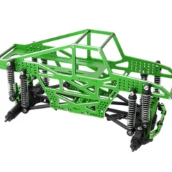Furitek 1/24 Rampart CNC Machined Monster Truck Full Chassis Kit Green