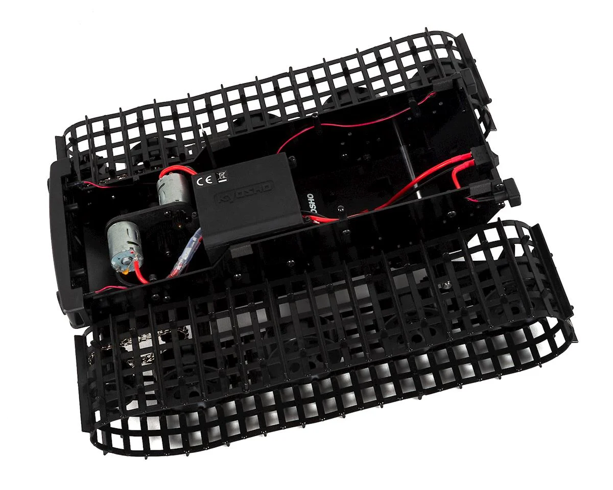 Kyosho Trail King 1/12 ReadySet All Terrain Tracks Vehicle Yellow w/2.4GHz Radio Battery and Charger 7 Kyosho Trail King 1/12 ReadySet All Terrain Tracks Vehicle Yellow w/2.4GHz Radio Battery and Charger - Image 5