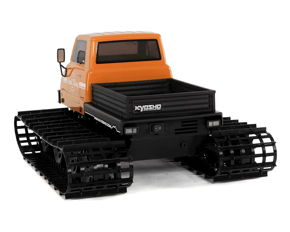 Kyosho Trail King 1/12 ReadySet All Terrain Tracks Vehicle Yellow w/2.4GHz Radio Battery and Charger 5 Kyosho Trail King 1/12 ReadySet All Terrain Tracks Vehicle Yellow w/2.4GHz Radio Battery and Charger - Image 3