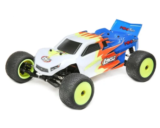 Losi Mini-T 2.0 1/18 RTR 2wd Stadium Truck Blue/White -RC TRUCKS Outlet Shop los01015t2