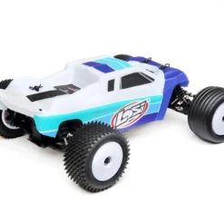 Losi Mini-T 2.0 1/18 RTR 2WD Brushless Stadium Truck Blue -RC TRUCKS Outlet Shop los01019t2 2
