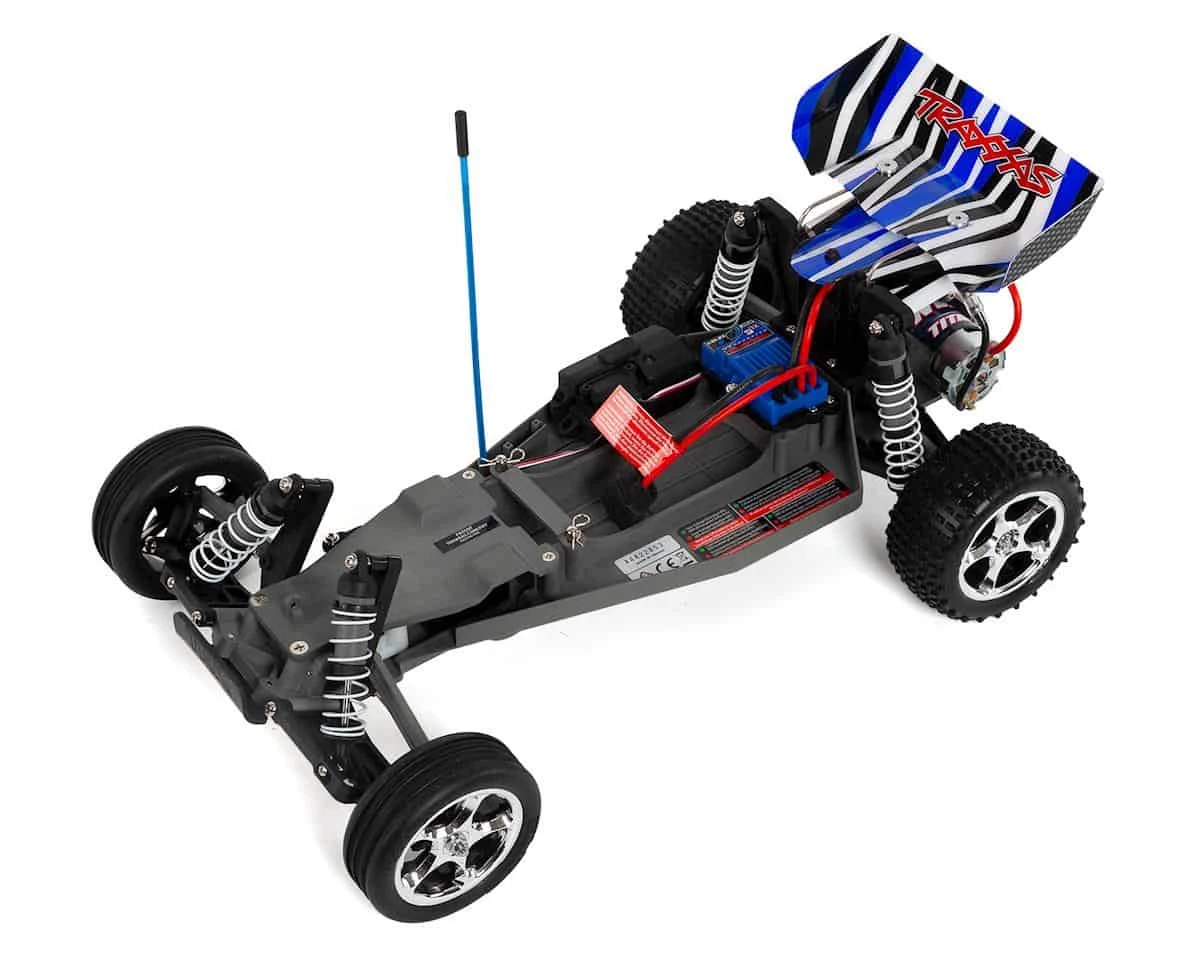 Traxxas Bandit: 1/10 Scale Off-Road Buggy Battery and DC Charger Blue 4 Traxxas Bandit: 1/10 Scale Off-Road Buggy Battery and DC Charger Blue - Image 2