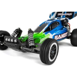 Traxxas Bandit 1/10 RTR 2WD Electric Buggy w/LED Lights w/XL-5 ESC, TQ 2.4GHz Radio, Battery DC Charger Green