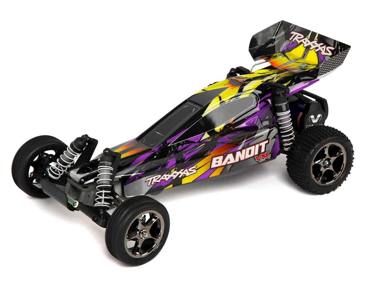 Traxxas Bandit VXL: 1/10 Scale Off-Road Buggy Purple 3 Traxxas Bandit VXL: 1/10 Scale Off-Road Buggy Purple