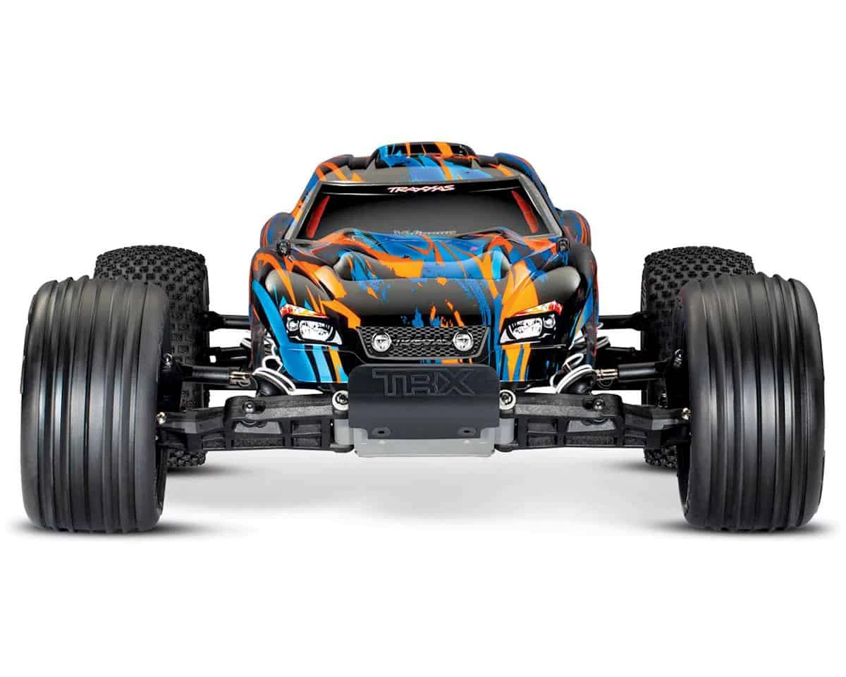 Traxxas Rustler VXL: 1/10 Scale Stadium Truck Orange 5 Traxxas Rustler VXL: 1/10 Scale Stadium Truck Orange - Image 3