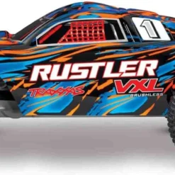Traxxas Rustler VXL: 1/10 Scale Stadium Truck Orange 10 Traxxas Rustler VXL: 1/10 Scale Stadium Truck Orange -RC TRUCKS Outlet Shop tra37076 4 orngx 6