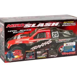 Traxxas Nitro Slash: 1/10-Scale Nitro-Powered 2WD Short Course Racing Truck with TSM Hawaiian -RC TRUCKS Outlet Shop tra44056 3 hwn 6