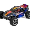Traxxas Nitro Rustler: 1/10-Scale Nitro-Powered 2WD Stadium Truck with TSM Silver Blue 1 Traxxas Nitro Rustler: 1/10-Scale Nitro-Powered 2WD Stadium Truck with TSM Silver Blue -RC TRUCKS Outlet Shop tra44096 3 sblu