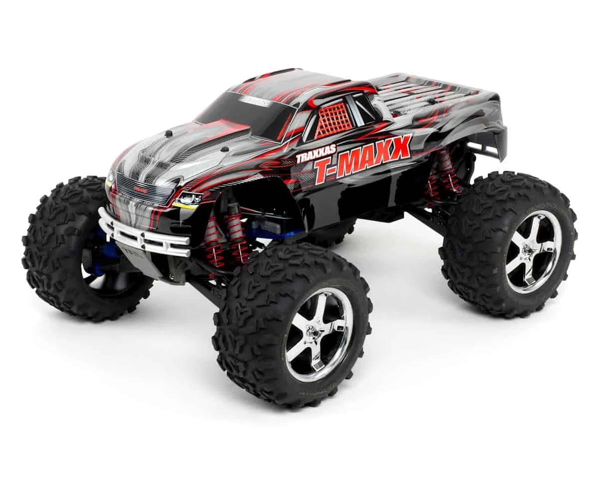 Traxxas T-Maxx 3.3: 1/10 Scale Nitro-Powered 4WD Maxx Monster Truck with TSM Black 3 Traxxas T-Maxx 3.3: 1/10 Scale Nitro-Powered 4WD Maxx Monster Truck with TSM Black