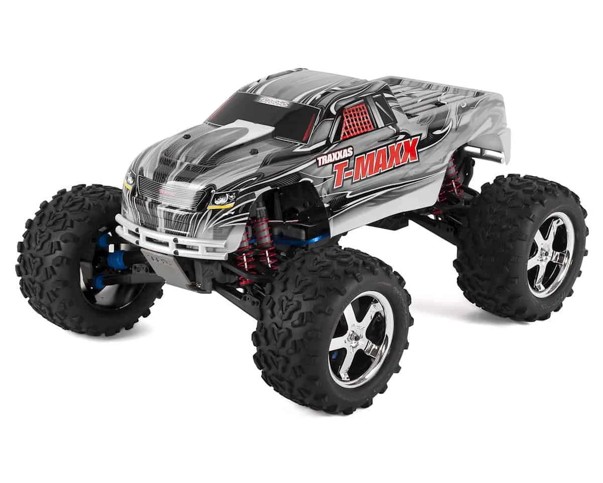 Traxxas T-Maxx 3.3: 1/10 Scale Nitro-Powered 4WD Maxx Monster Truck with TSM White 3 Traxxas T-Maxx 3.3: 1/10 Scale Nitro-Powered 4WD Maxx Monster Truck with TSM White