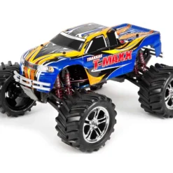 Traxxas T-Maxx Classic: 1/10-Scale Nitro-Powered 4WD Maxx Monster Truck with TSM Blue