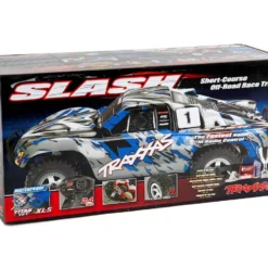 Traxxas Slash: 1/10-Scale 2WD Short Course Racing Truck Blue -RC TRUCKS Outlet Shop tra58024 bluex 6 1