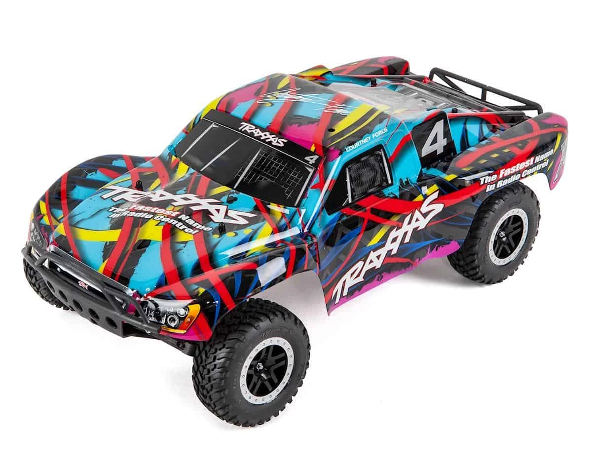 Traxxas Slash: 1/10-Scale 2WD Short Course Racing Truck with Battery and Charger Hawaiian 3 Traxxas Slash: 1/10-Scale 2WD Short Course Racing Truck with Battery and Charger Hawaiian