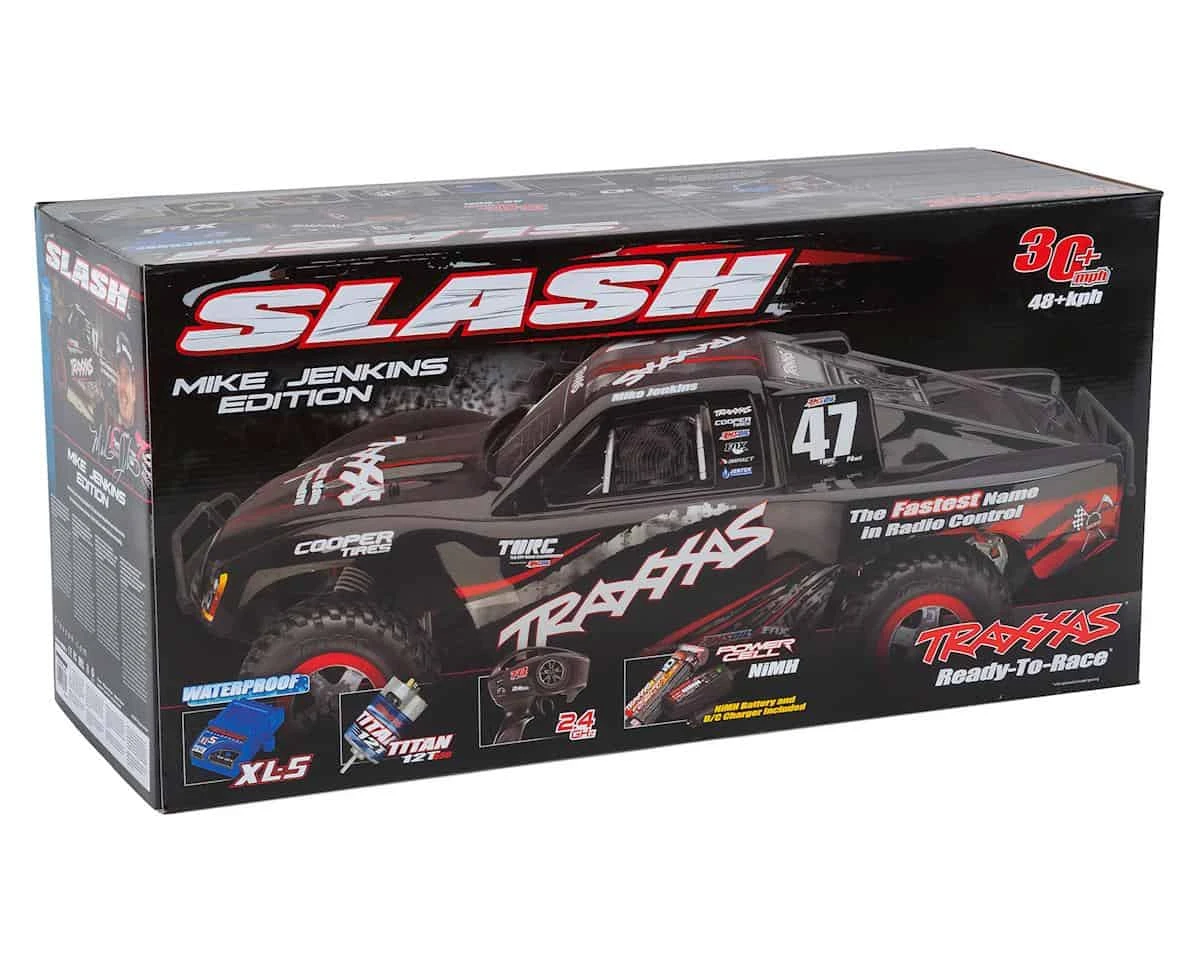 Traxxas Slash: 1/10-Scale 2WD Short Course Racing Truck with Battery and Charger Hawaiian 9 Traxxas Slash: 1/10-Scale 2WD Short Course Racing Truck with Battery and Charger Hawaiian - Image 7