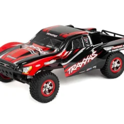Traxxas Slash: 1/10-Scale 2WD Short Course Racing Truck with Battery and Charger Red