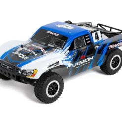 Traxxas Slash: 1/10-Scale 2WD Short Course Racing Truck Keegan Kincaid Ed with Battery and Charger Blue Vision