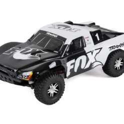 Traxxas Slash VXL: 1/10 Scale 2WD Short Course Racing Truck Black and White