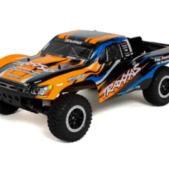 Traxxas Slash VXL: 1/10 Scale 2WD Short Course Racing Truck with TSM Orange