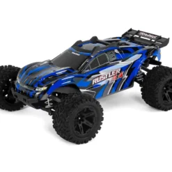 Traxxas Rustler 4X4: 1/10-scale 4WD Stadium Truck Blue