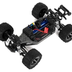 Traxxas Rustler 4X4 VXL: 1/10 Scale Stadium Truck with TSM Green -RC TRUCKS Outlet Shop tra67076 4 grn 1