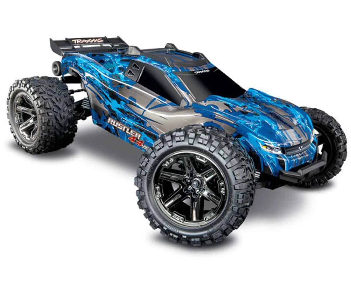 Traxxas Rustler 4X4 VXL: 1/10 Scale Stadium Truck with TSM Silver 3 Traxxas Rustler 4X4 VXL: 1/10 Scale Stadium Truck with TSM Silver
