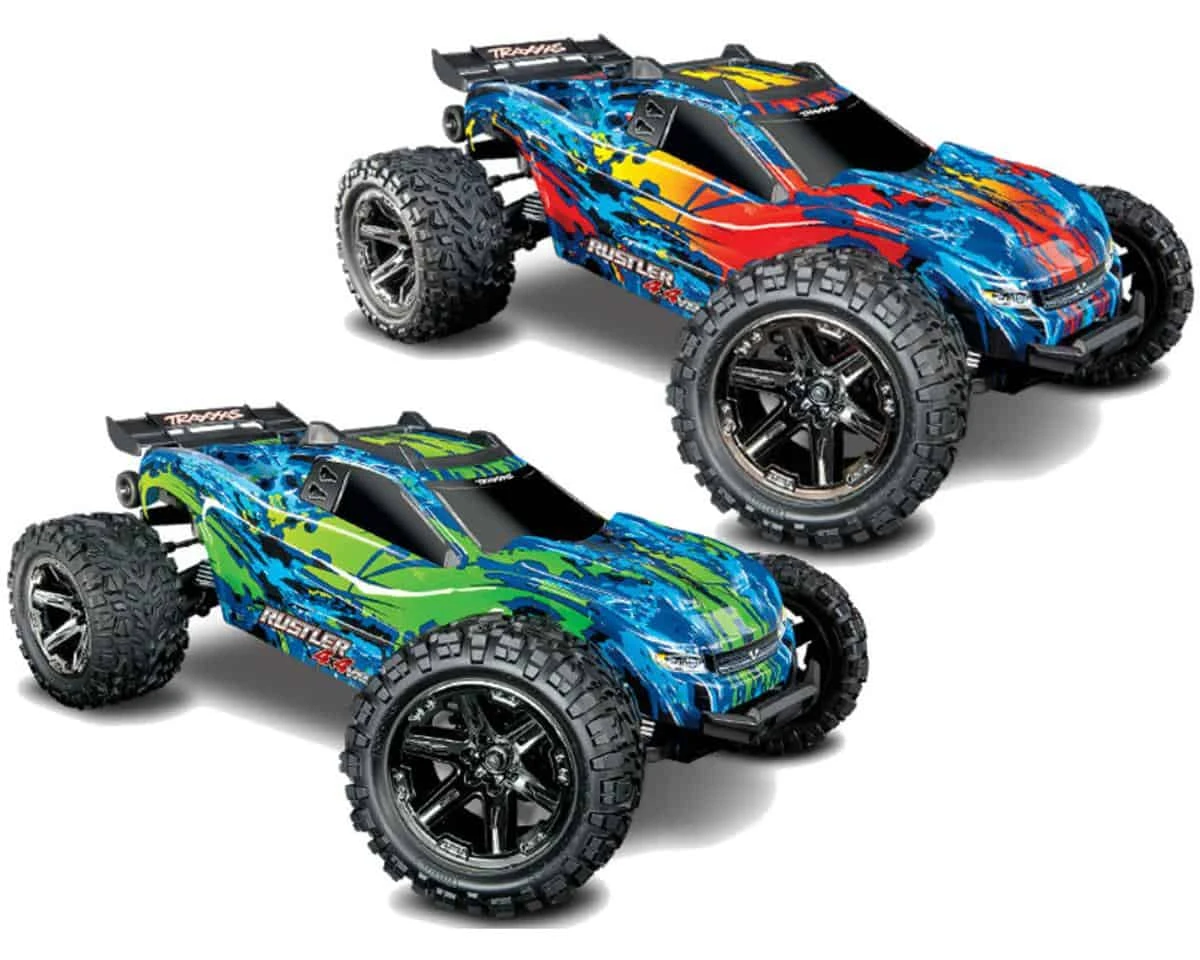 Traxxas Rustler 4X4 VXL: 1/10 Scale Stadium Truck with TSM Silver 8 Traxxas Rustler 4X4 VXL: 1/10 Scale Stadium Truck with TSM Silver - Image 6