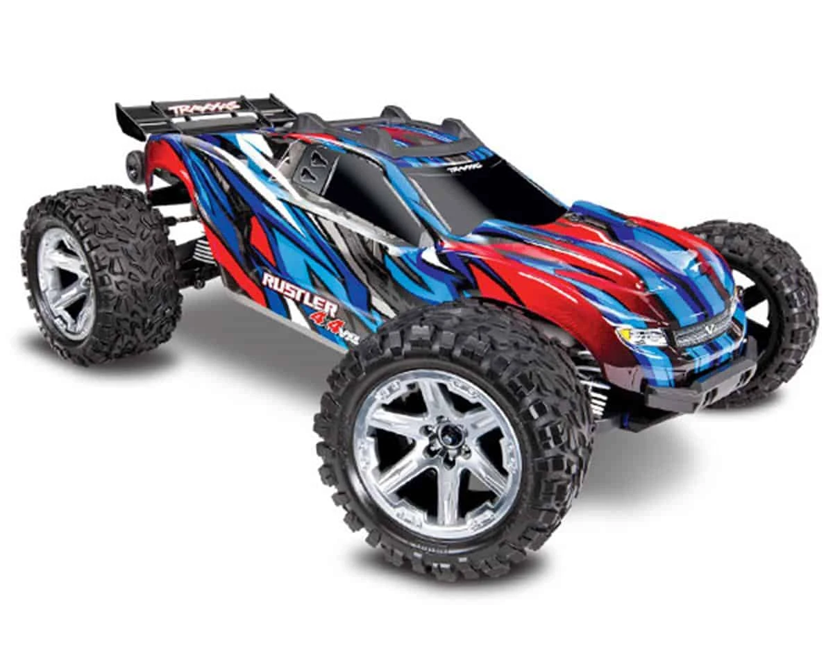 Traxxas Rustler 4X4 VXL: 1/10 Scale Stadium Truck with TSM Silver 6 Traxxas Rustler 4X4 VXL: 1/10 Scale Stadium Truck with TSM Silver - Image 4