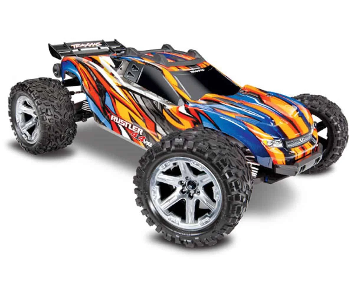 Traxxas Rustler 4X4 VXL: 1/10 Scale Stadium Truck with TSM Silver 5 Traxxas Rustler 4X4 VXL: 1/10 Scale Stadium Truck with TSM Silver - Image 3