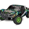 Traxxas Slash 4X4: 1/10 Scale 4WD Electric Short Course Truck with Battery and Charger Green 2 Traxxas Slash 4X4: 1/10 Scale 4WD Electric Short Course Truck with Battery and Charger Green -RC TRUCKS Outlet Shop tra68054 1 grn