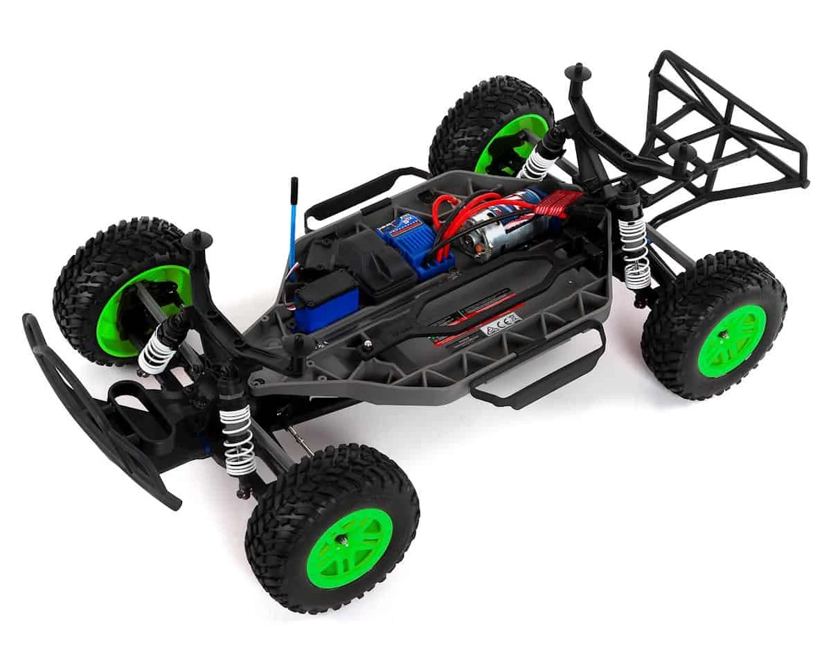 Traxxas Slash 4X4: 1/10 Scale 4WD Electric Short Course Truck with Battery and Charger Green 6 Traxxas Slash 4X4: 1/10 Scale 4WD Electric Short Course Truck with Battery and Charger Green - Image 4