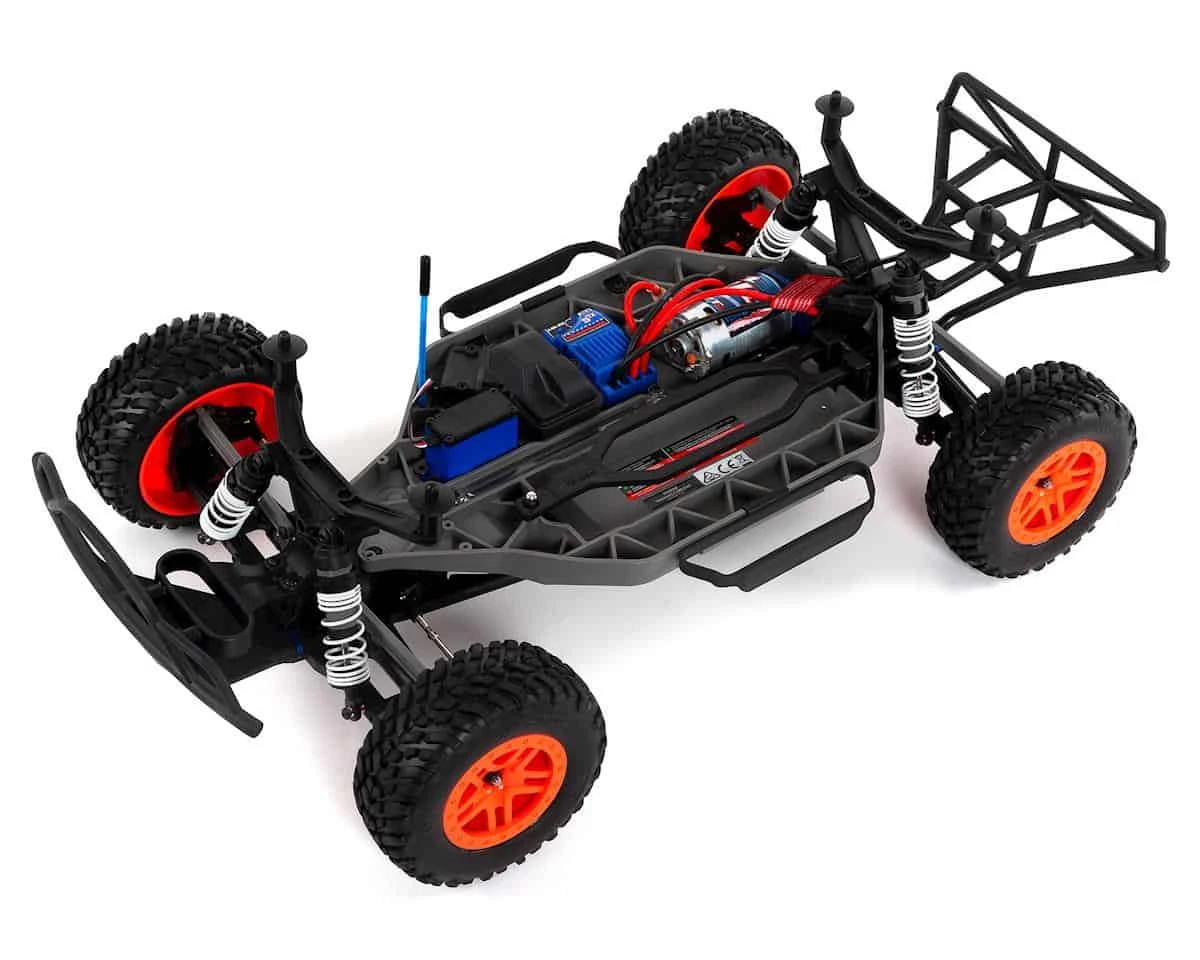 Traxxas Slash 4X4: 1/10 Scale 4WD Electric Short Course Truck with Battery and Charger Orange 4 Traxxas Slash 4X4: 1/10 Scale 4WD Electric Short Course Truck with Battery and Charger Orange - Image 2