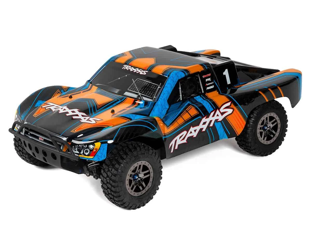 Traxxas Slash 4X4 Ultimate: 1/10 Scale 4WD Electric Short Course Truck with TSM Orange 3 Traxxas Slash 4X4 Ultimate: 1/10 Scale 4WD Electric Short Course Truck with TSM Orange