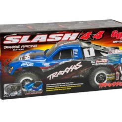 Traxxas Slash 4X4 VXL: 1/10 Scale 4WD Electric Short Course Truck with TSM Red -RC TRUCKS Outlet Shop tra68086 4 red 6