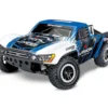Traxxas Slash 4X4 VXL: 1/10 Scale 4WD Electric Short Course Truck with TSM Blue -RC TRUCKS Outlet Shop tra68086 4 visn
